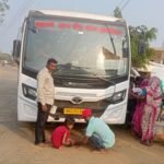 मोतीबिंदू शस्त्रक्रियेसाठी 50 रुग्णांची बस नागपूरकडे रवाना